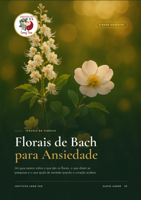 Capa do e-book Florais de Bach para Ansiedade